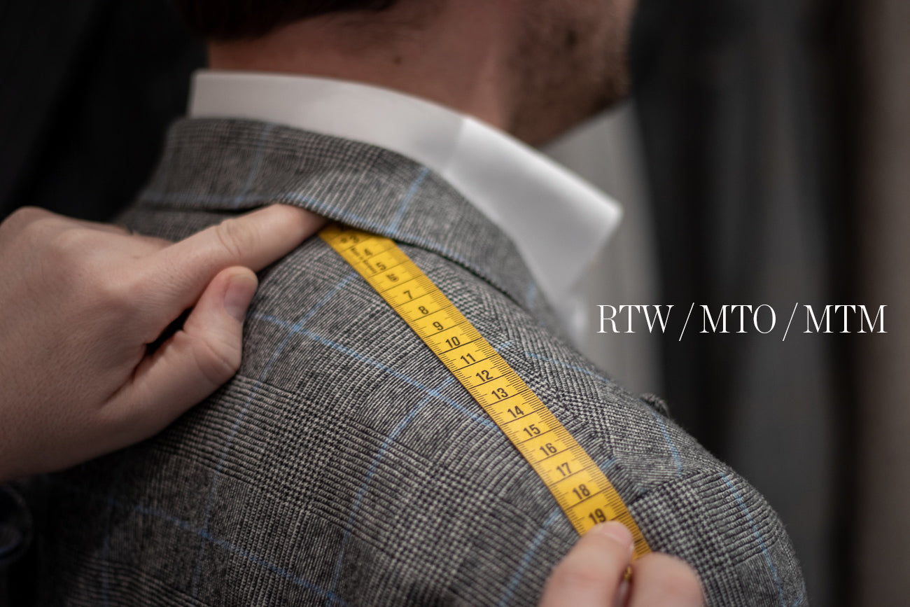 Men's Custom Suit Measurements - How to Measure for a Tailored