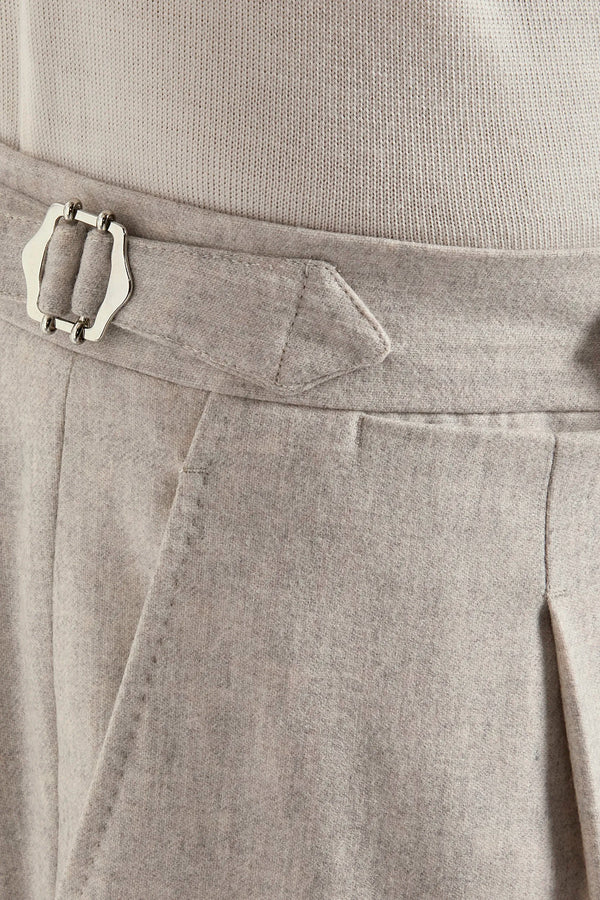 beige flannel trousers, men's beige trousers, italian flannel pants, beige roma trousers, luxury men's trousers, elegant men's pants, refined flannel trousers, tailored beige trousers, premium italian trousers, sophisticated men's flannel pants, timeless italian trousers, upscale men's trousers, classic beige pants, italian craftsmanship trousers, premium men's flannel trousers, refined italian roma trousers