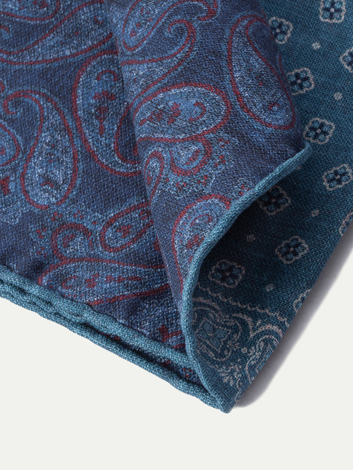 Avio fancy pocket square - Made in Italy