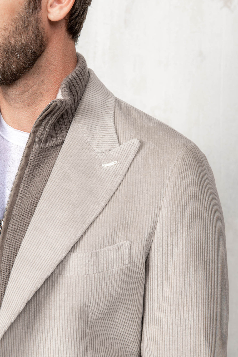 beige corduroy jacket, corduroy jacket, veste en corduroy beige, veste en corduroy,Italian Jacket, Veste Italienne, Giacca Italiana, giacca in corduroy beige, made in italy, mix and match