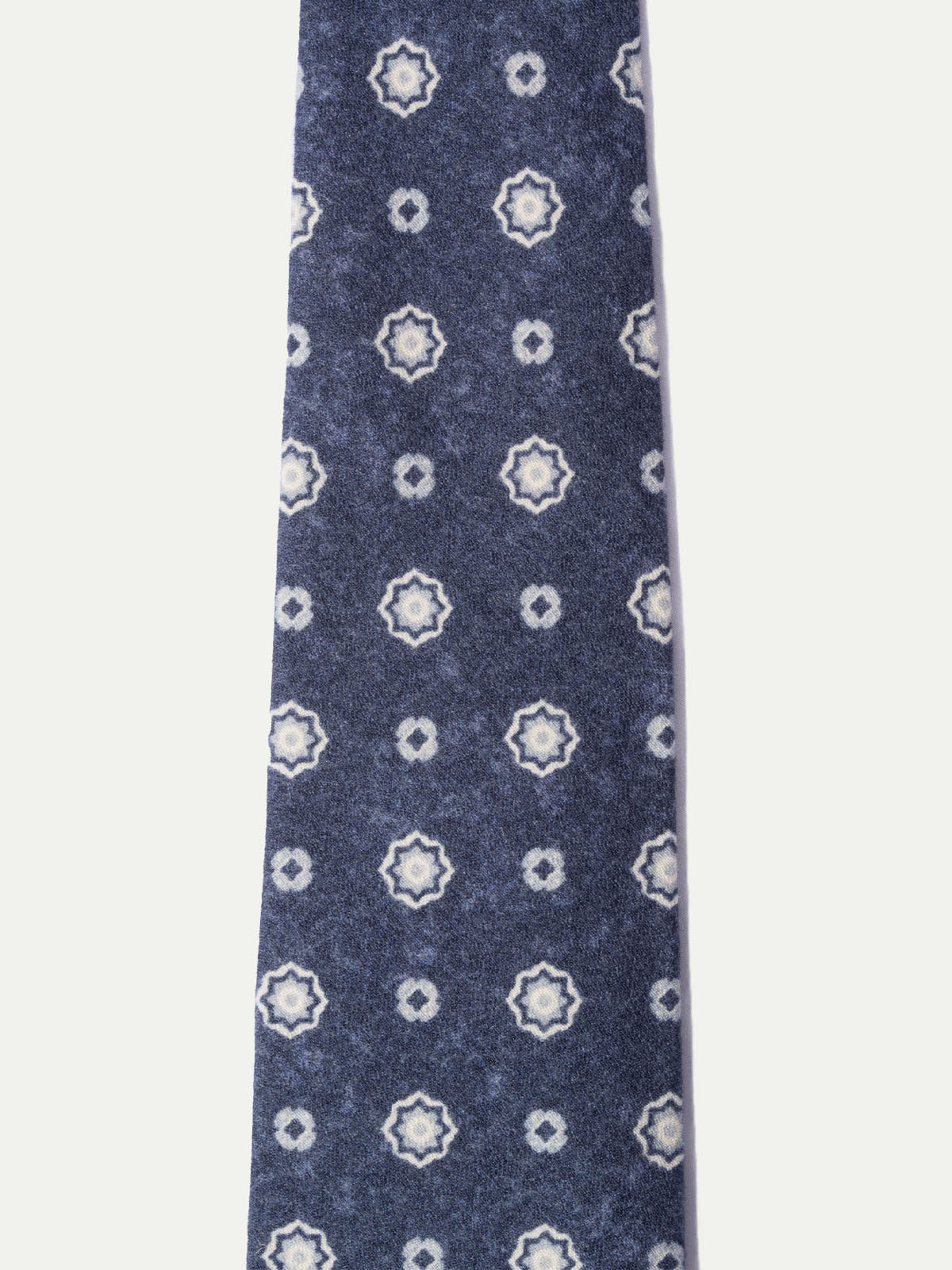 Blue fancy tie - Made In Italy