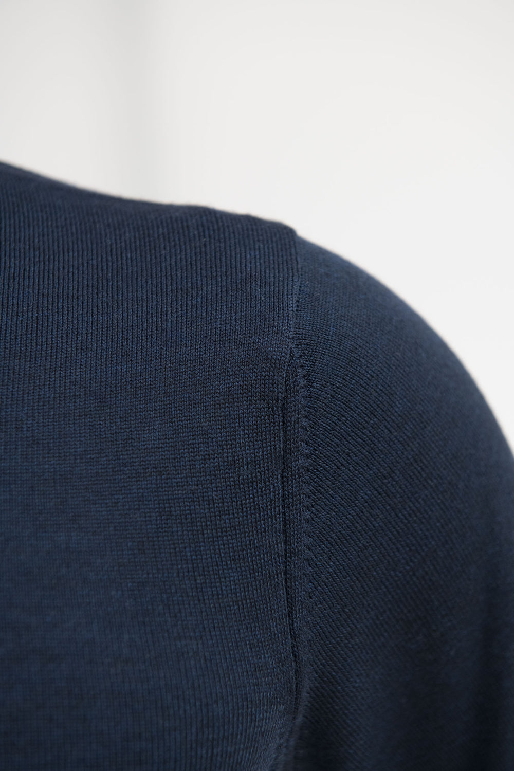 Dolcevita blu in merino – Made in Italy