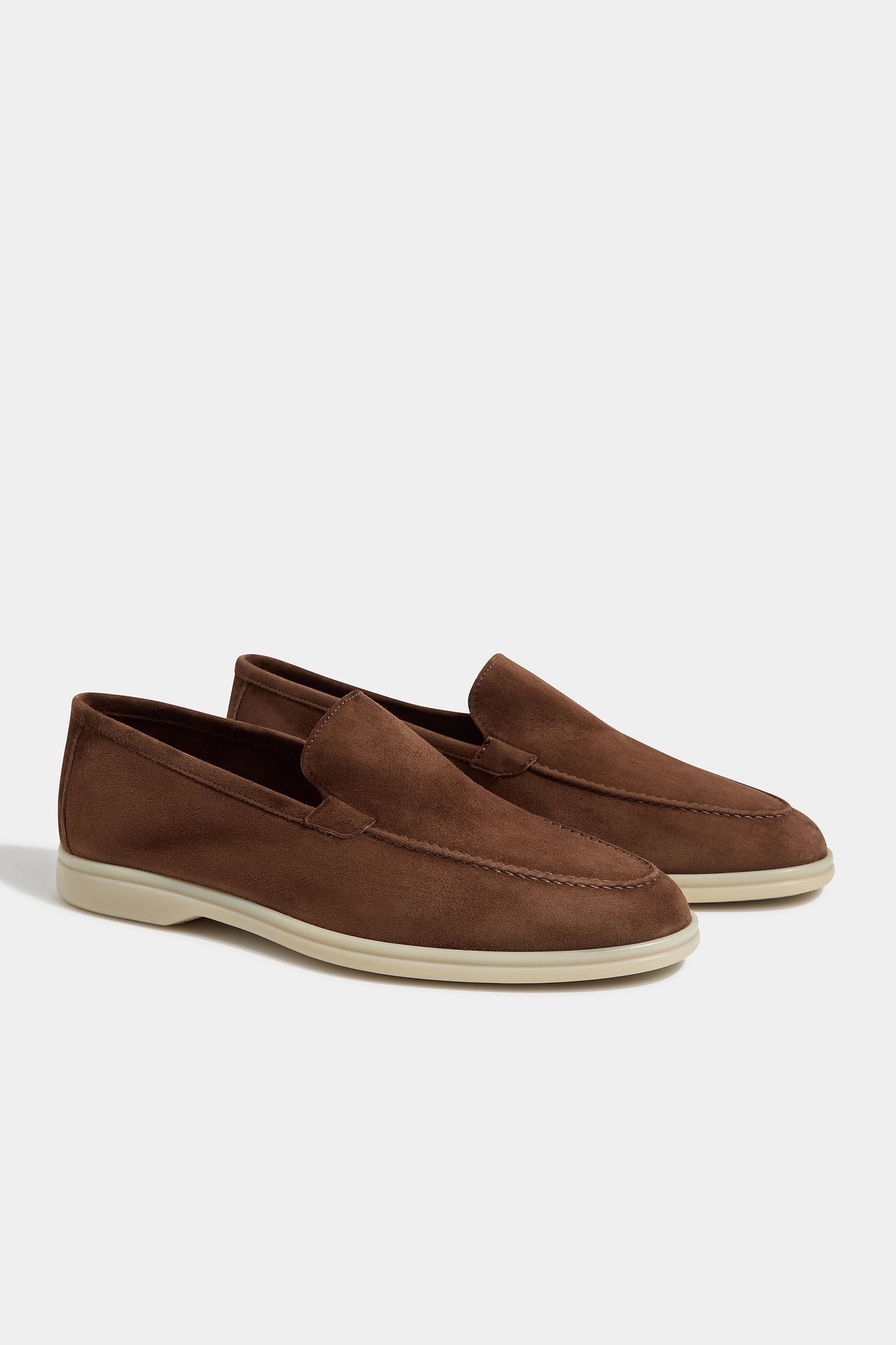 Brown loafers Made In Italy