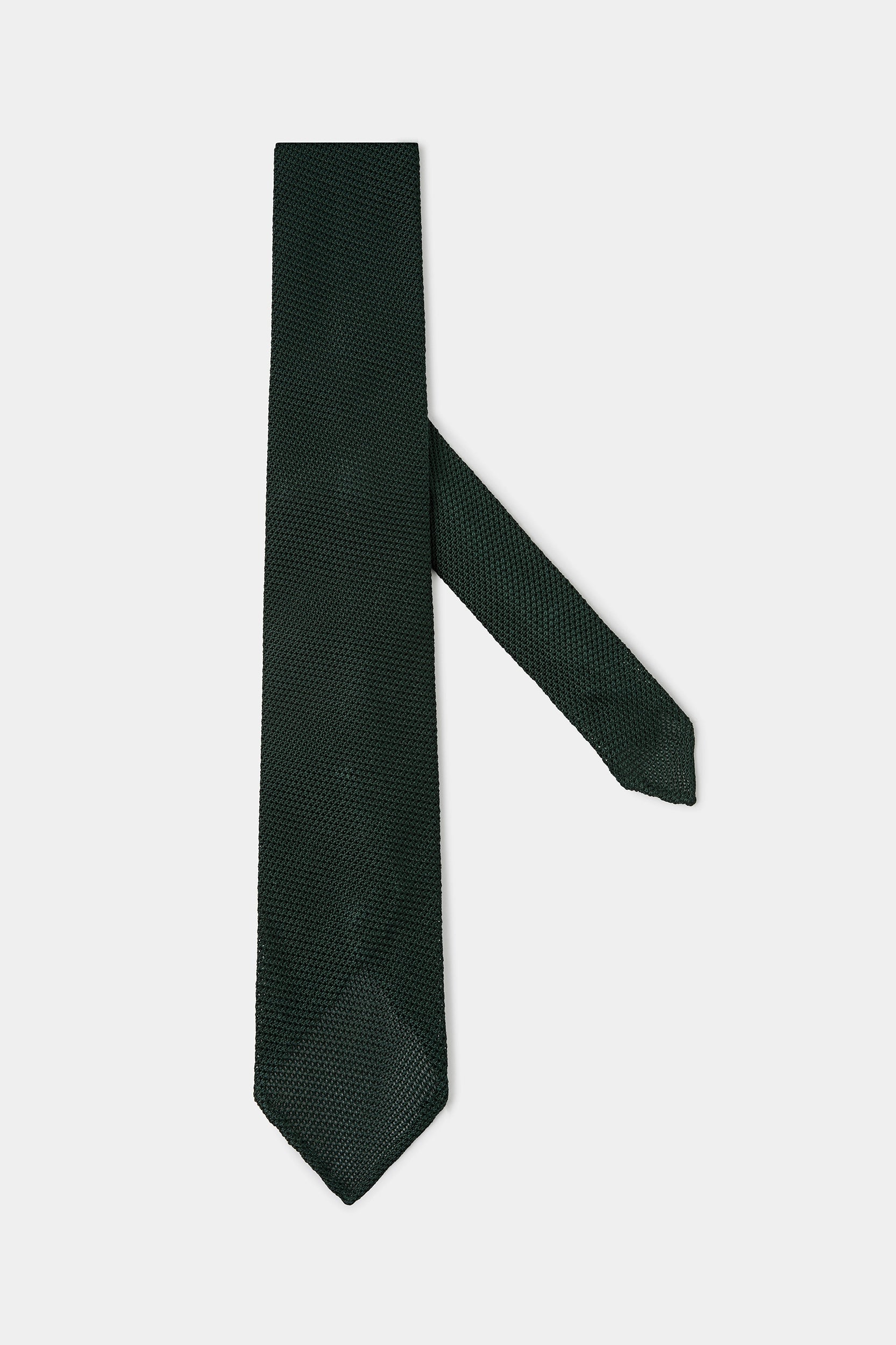 Cravatta In Seta TigerTie – Colore Turchese/Verde Opale/Nero Striato – Lunghezza 150 Cm, Larghezza 8 Cm