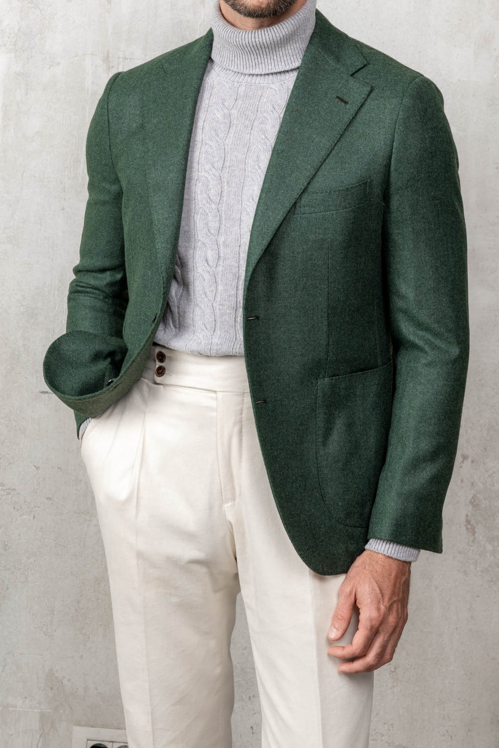 Green Jacket, Cashmere and Wool Jacket, Loro Piana Jacket, wool and cashmere jacket, Veste verte, Veste en cachemire et laine, Veste Loro Piana, Veste en laine et cachemire, Giacca verde, Giacca in cashmere e lana, Giacca Loro Piana,giacca in lana e cashmere, Italian Jacket, Veste Italienne, Giacca Italiana