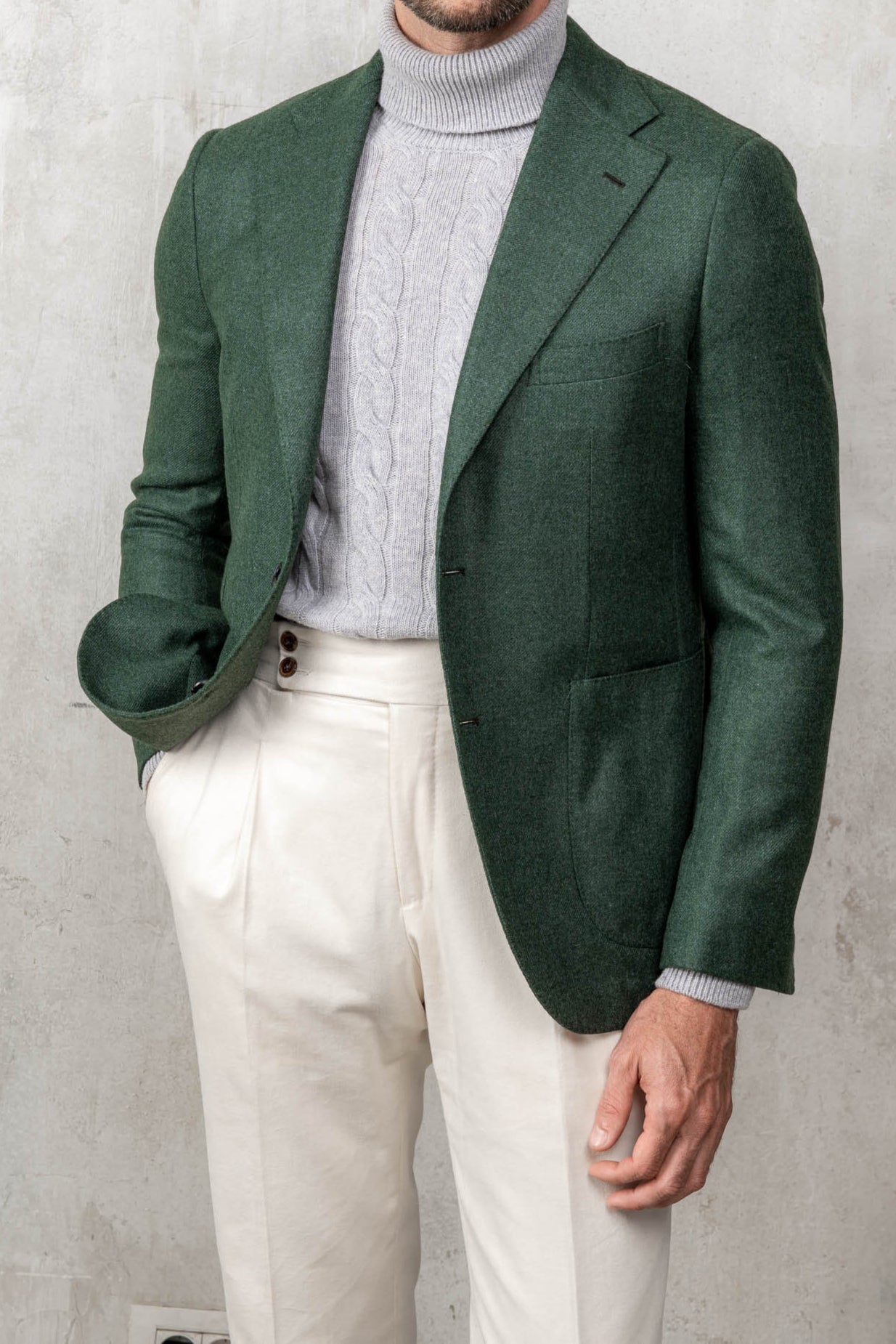 Green Jacket, Cashmere and Wool Jacket, Loro Piana Jacket, wool and cashmere jacket, Veste verte, Veste en cachemire et laine, Veste Loro Piana, Veste en laine et cachemire, Giacca verde, Giacca in cashmere e lana, Giacca Loro Piana,giacca in lana e cashmere, Italian Jacket, Veste Italienne, Giacca Italiana