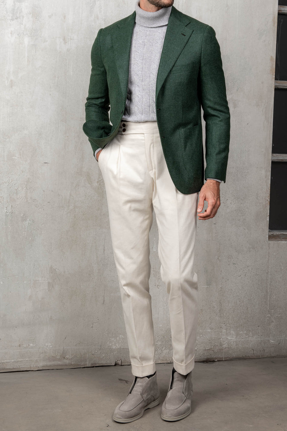 Green Jacket, Cashmere and Wool Jacket, Loro Piana Jacket, wool and cashmere jacket, Veste verte, Veste en cachemire et laine, Veste Loro Piana, Veste en laine et cachemire, Giacca verde, Giacca in cashmere e lana, Giacca Loro Piana,giacca in lana e cashmere, Italian Jacket, Veste Italienne, Giacca Italiana