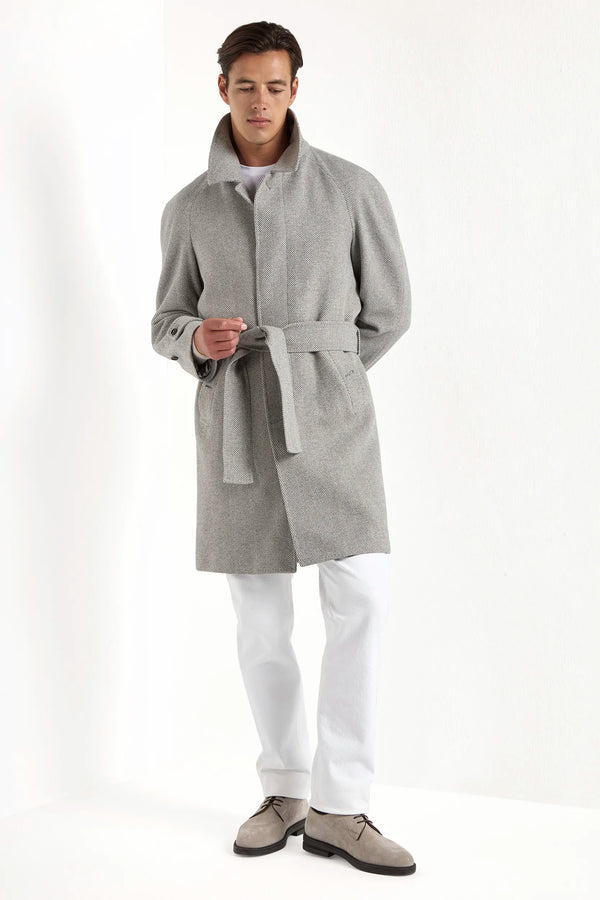 Grey Coat, Italian Wool Coat, Grey Raglan Coat, Italian Herringbone Coat, Wool and Cashmere Coat, Men wool grey coat, Manteau gris, Manteau italien en laine, Manteau gris raglan, Manteau italien à chevrons, Manteau en laine et cachemire, Manteau gris en laine pour homme, Cappotto grigio, cappotto di lana italiano, cappotto raglan grigio, cappotto italiano a spina di pesce, cappotto di lana e cashmere, cappotto di lana grigio da uomo