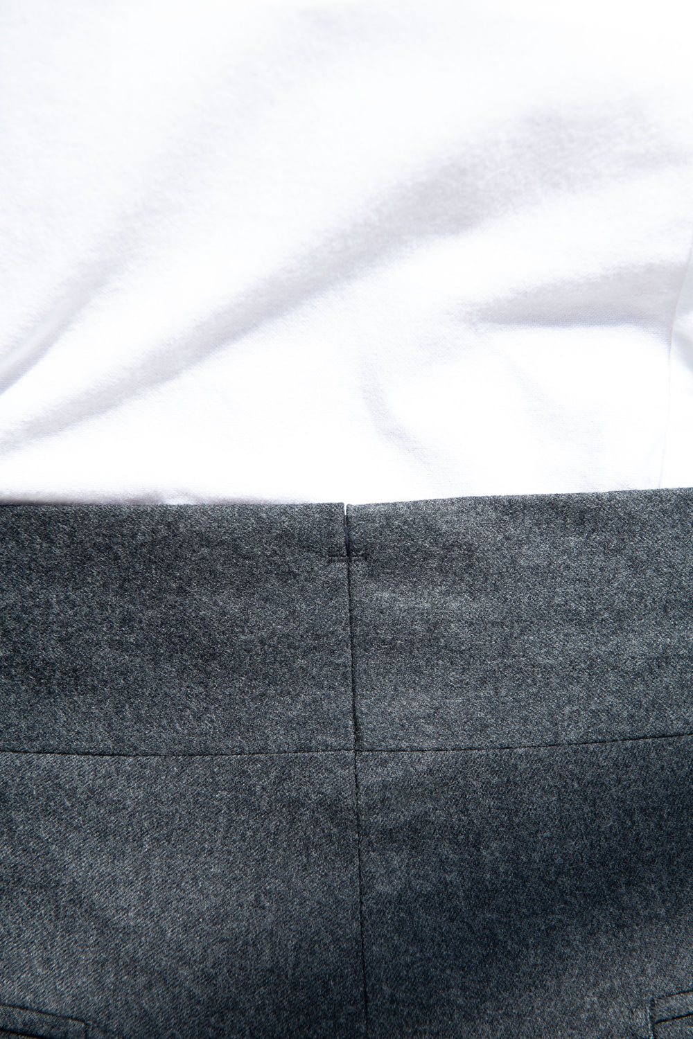Pantaloni grigio in flanella Limited Edition - Made in Italy
