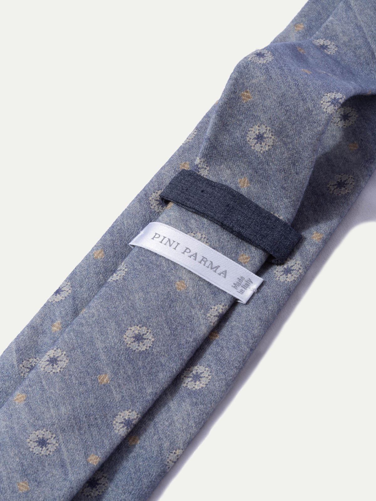 Light blue fancy tie - Made In Italy