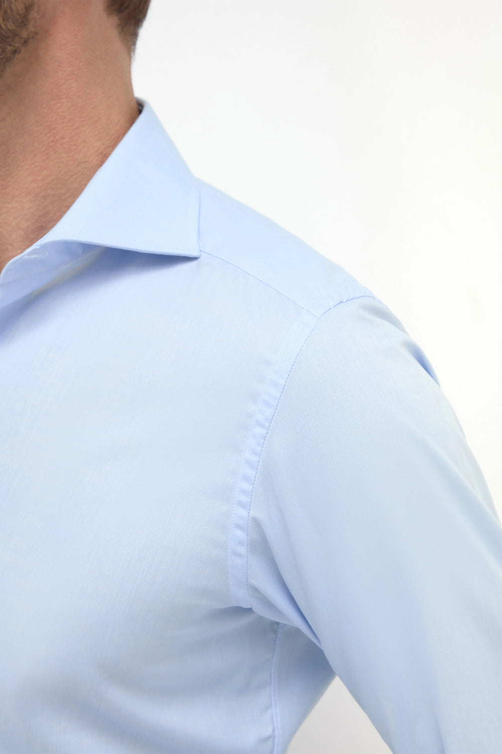 Camicia azzurro chiaro Made in Italy