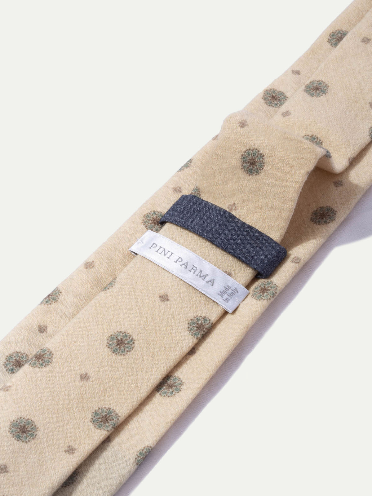 Off-white fancy tie - Made In Italy