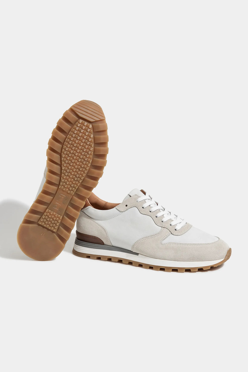 off-white nubuk and suede runners, men suede runners, italian suede sneakers, off-white suede runners, nubuk runners, made in italy runners, luxury casual runners, handcrafted italian runners, elegant suede sneakers, premium suede runners, refined italian footwear, soft nubuk runners, versatile suede runners, sophisticated casual footwear, timeless runners design, upscale men's runners, italian craftsmanship sneakers, high-quality suede runners, stylish off-white runners, durable nubuk runners
