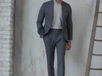 anthracite flannel jacket, anthracite wool winter jacket, dark grey flannel jacket, veste flanelle anthracite, veste flanelle gris foncé, mix and match suit grey, grey flannel suit, giacca di flanella antracite, giacca di flanella grigio scuro, abito mix and match grigio, abito di flanella grigio