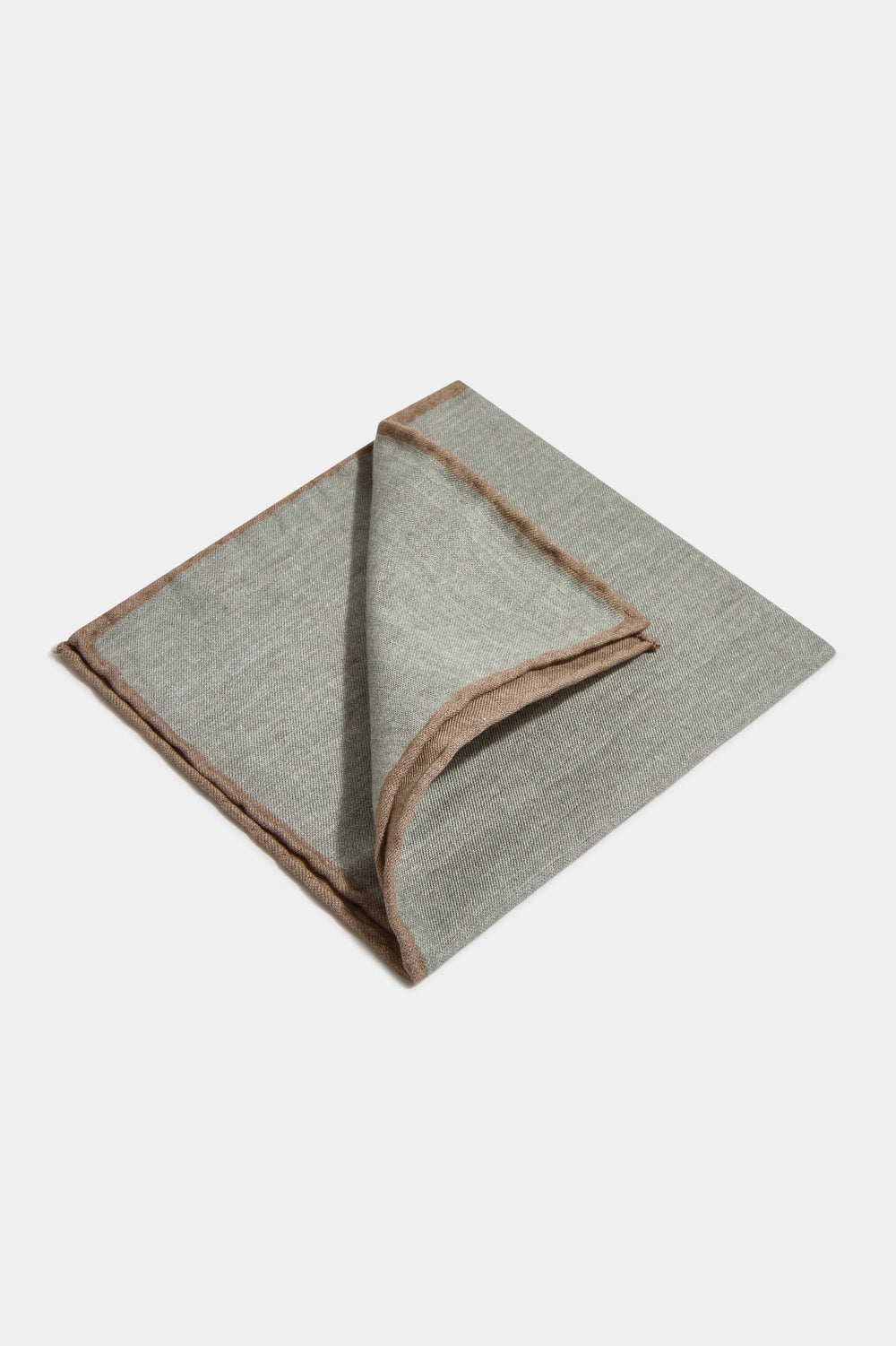 Fazzoletti da taschino reversibili Salvia - Made in Italy