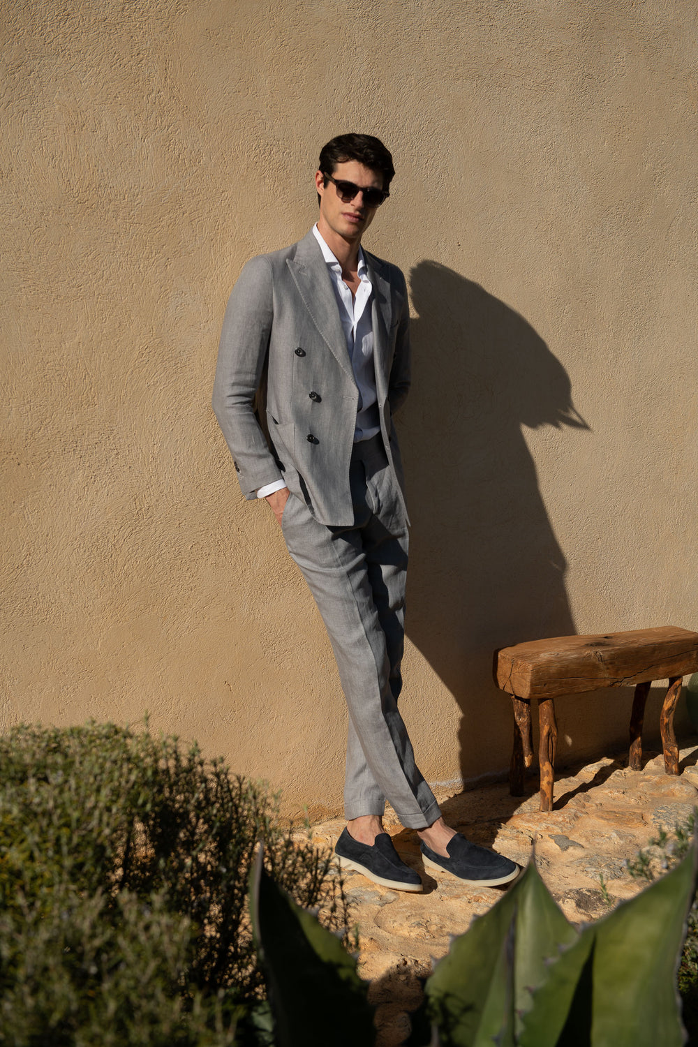 Double Breasted linen jacket, Grey Linen Jacket, Grey double breasted jacket, summer double breasted jacket, grey jacket, Veste en lin croisée, veste en lin grise, veste croisée grise, veste croisée d'été, veste grise, Giacca doppiopetto in lino, Giacca in lino grigia, Giacca doppiopetto grigia, Giacca doppiopetto estiva, Giacca grigia