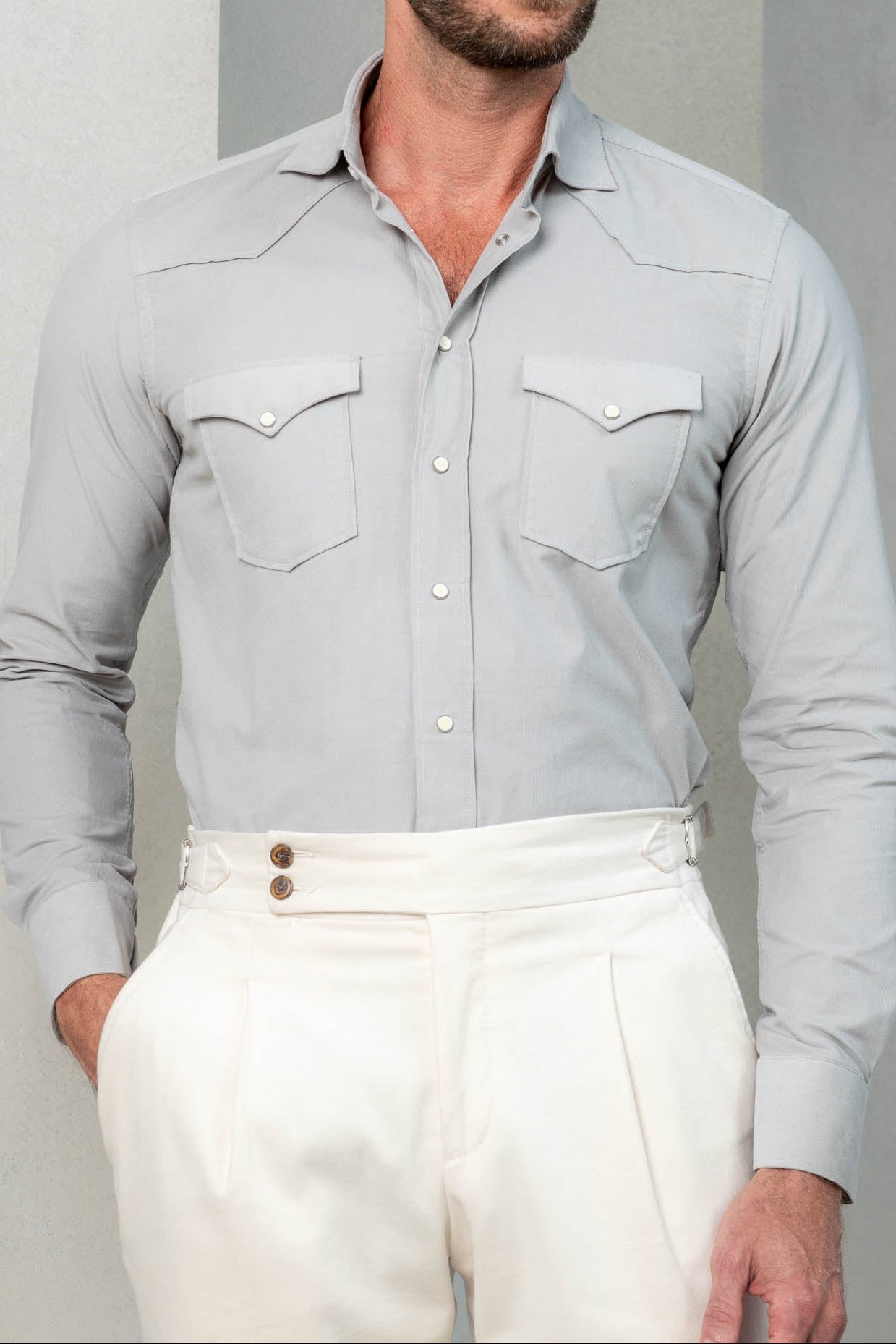 stone western shirt