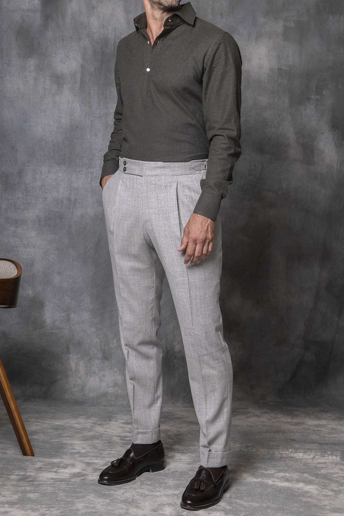 camicia in flanella, flanella italiana, camicia in flanella verde, stile italiano,popover verde, chemise en flanelle,flanelle italienne,chemise en flanelle verte ,style italien,popover verte, flannel shirt,italian flannel,green flannel shirt,italian style,green popover