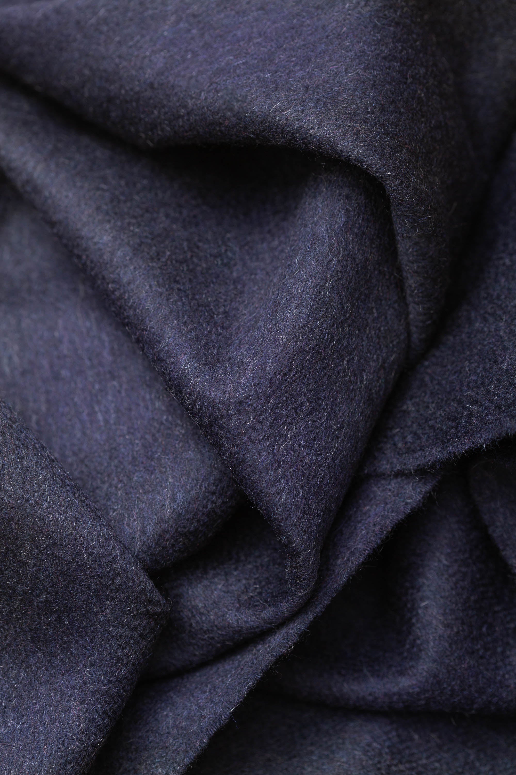 Blue cashmere scarf - Made in Italy