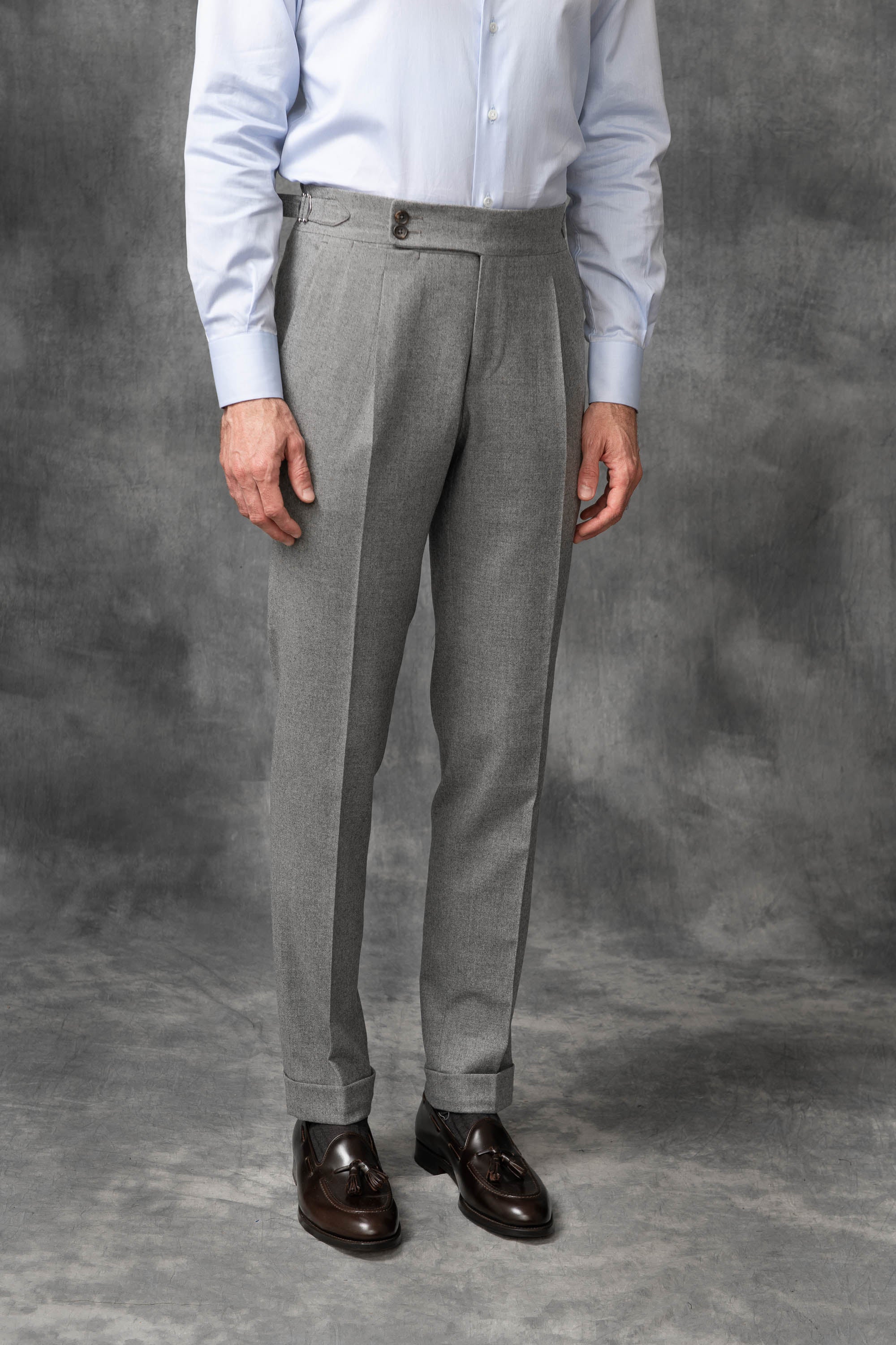 Grey Flannel Trousers
