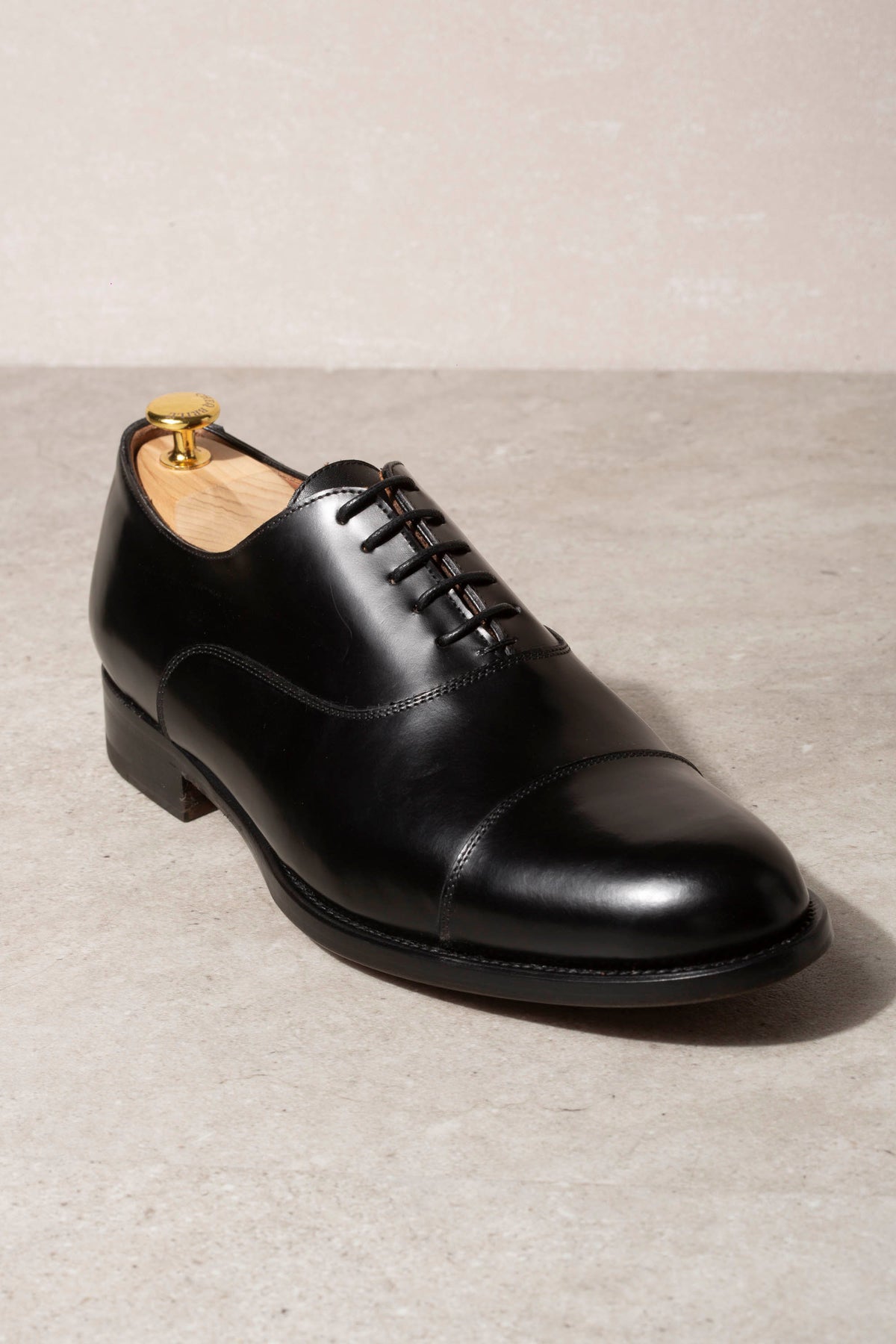 Picture of Black Tuxedo Oxfords - Made in Italy