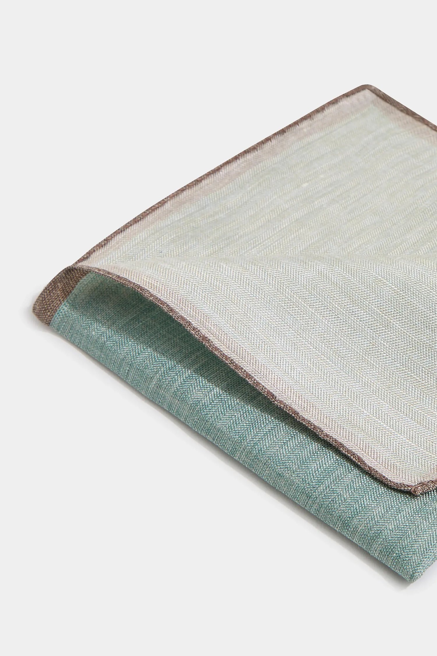 Pochette réversible Sauge - Made in Italy