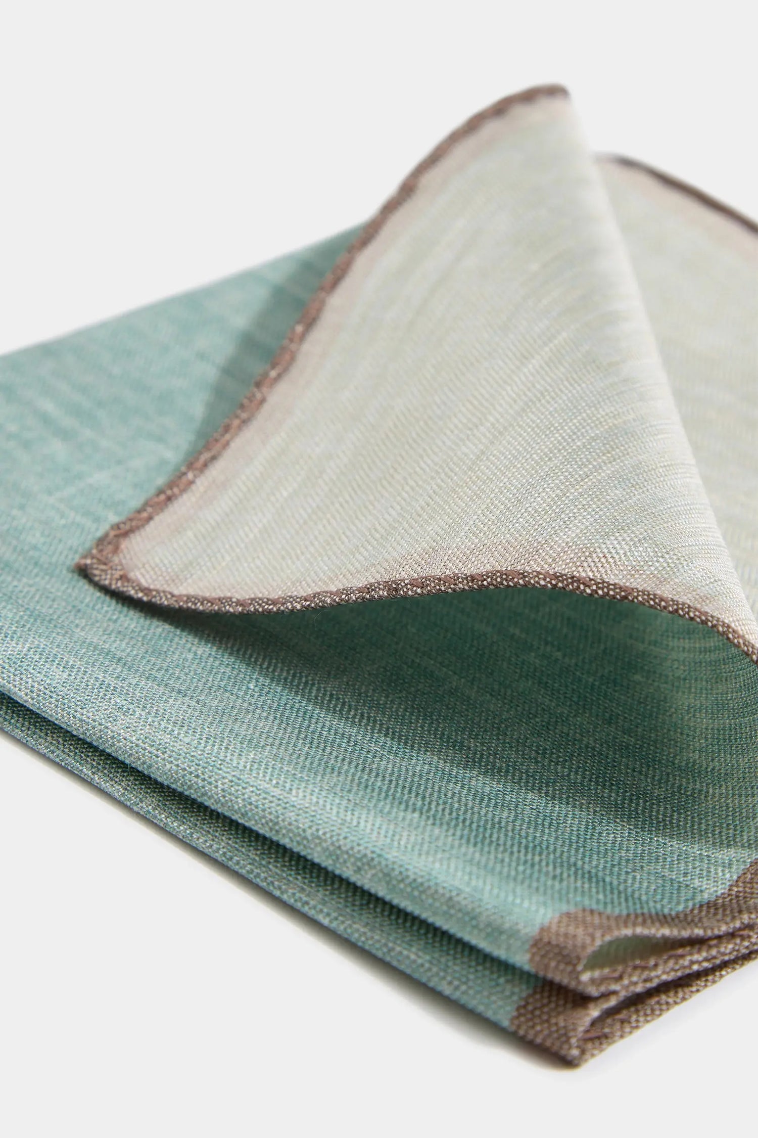 Pochette réversible Sauge - Made in Italy
