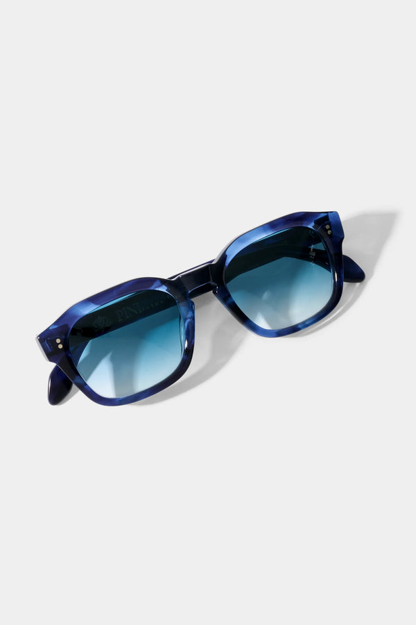 Blue Ischia sunglasses - Made in Italy