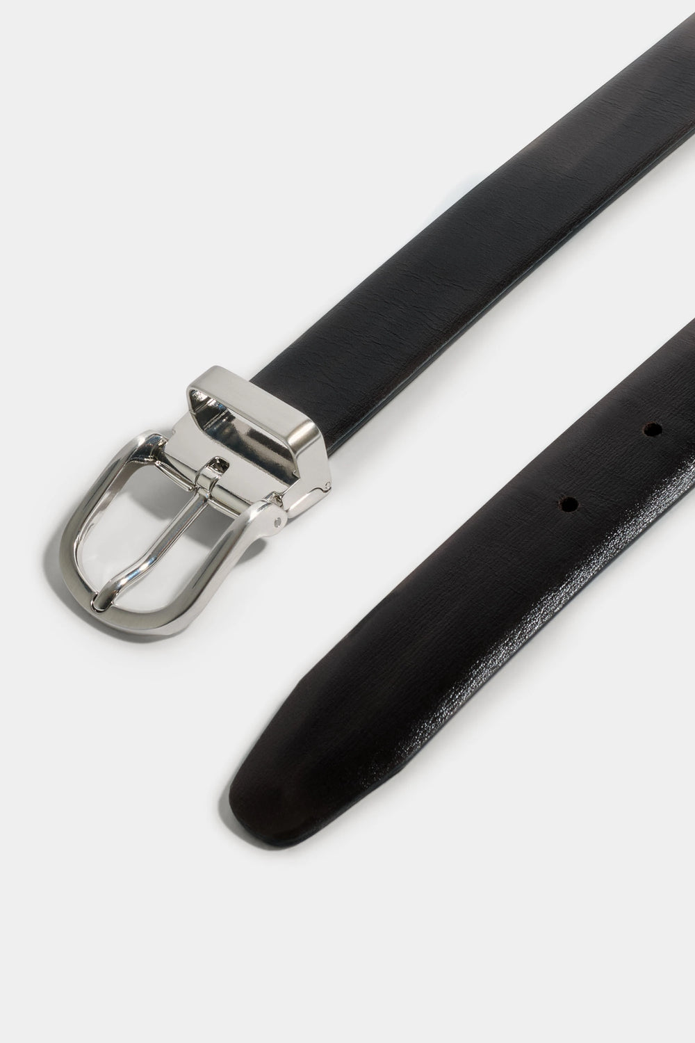 Cintura reversibile nera e marrone - Made in Italy