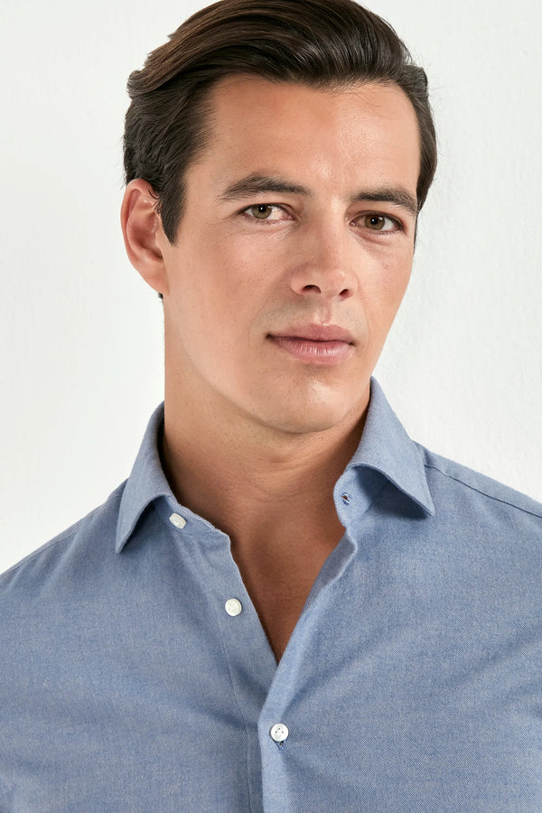 avio brushed cotton shirt, men brushed cotton shirt, italian brushed cotton shirt, avio cotton shirt, luxury men's brushed cotton shirt, elegant men's cotton shirt, refined brushed cotton shirt, tailored avio cotton shirt, premium italian cotton shirt, sophisticated men's brushed cotton shirt, timeless italian cotton shirt, upscale men's brushed cotton shirt, classic avio cotton shirt, italian craftsmanship cotton shirt, premium men's avio shirt, refined italian brushed cotton shirt
