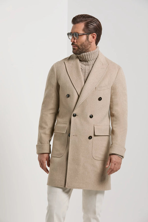 Polo coat beige – Made in Italy