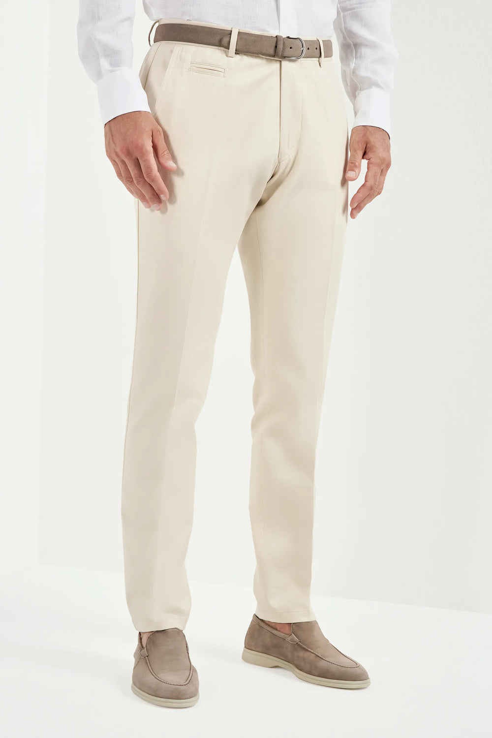 beige cotton linen trousers, men's beige trousers, italian summer pants, beige garda trousers, luxury men's trousers, elegant men's pants, refined cotton linen trousers, tailored beige trousers, premium italian trousers, sophisticated men's lightweight pants, timeless italian trousers, upscale men's trousers, classic beige pants, italian craftsmanship trousers, premium men's cotton linen trousers, refined italian garda trousers