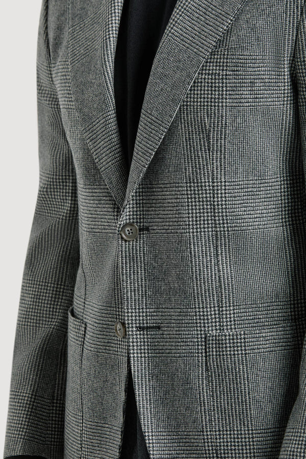 men pini parma prince of wales jacket made in italy in wool 