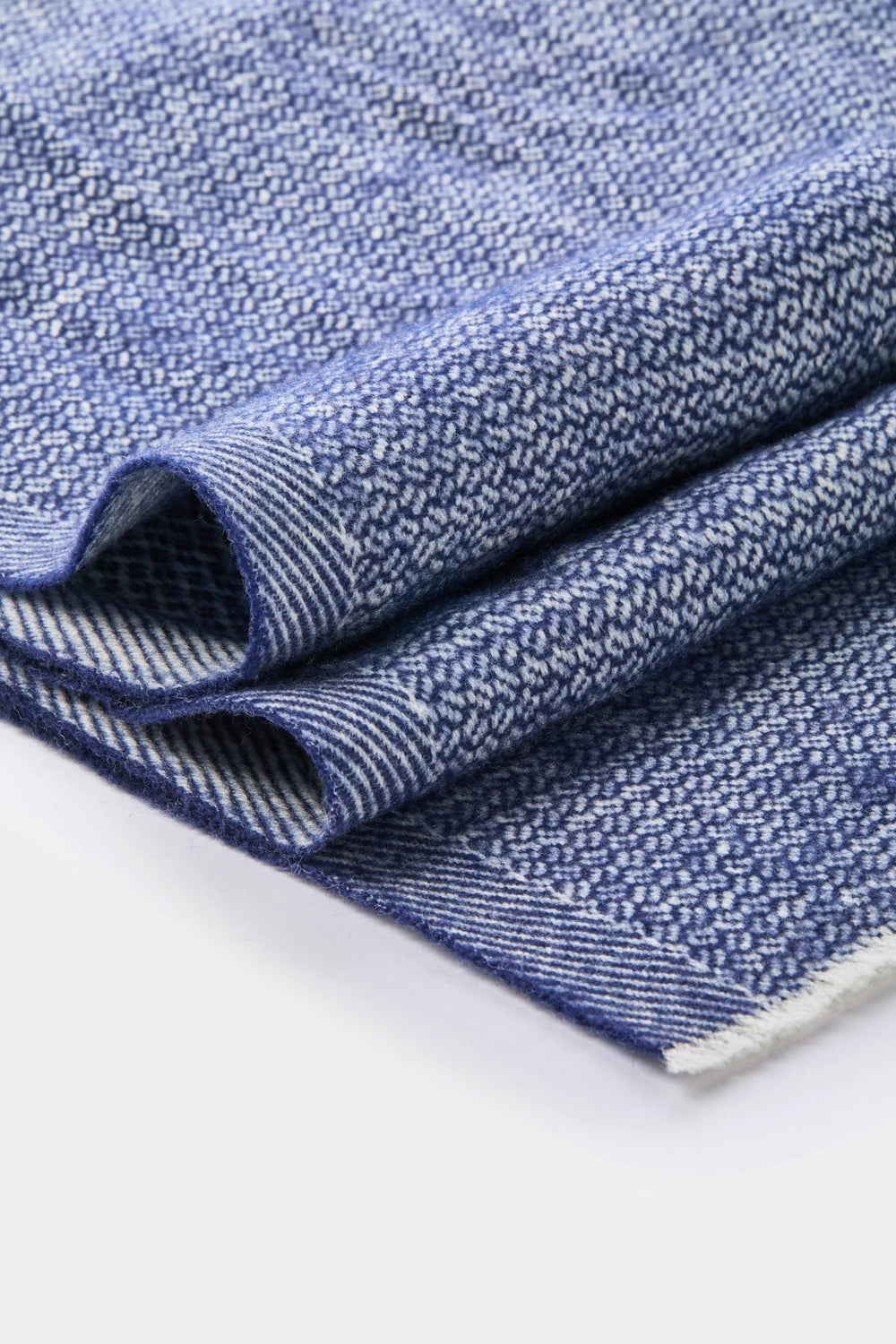 men pini parma blue and grey scarf made in italy 