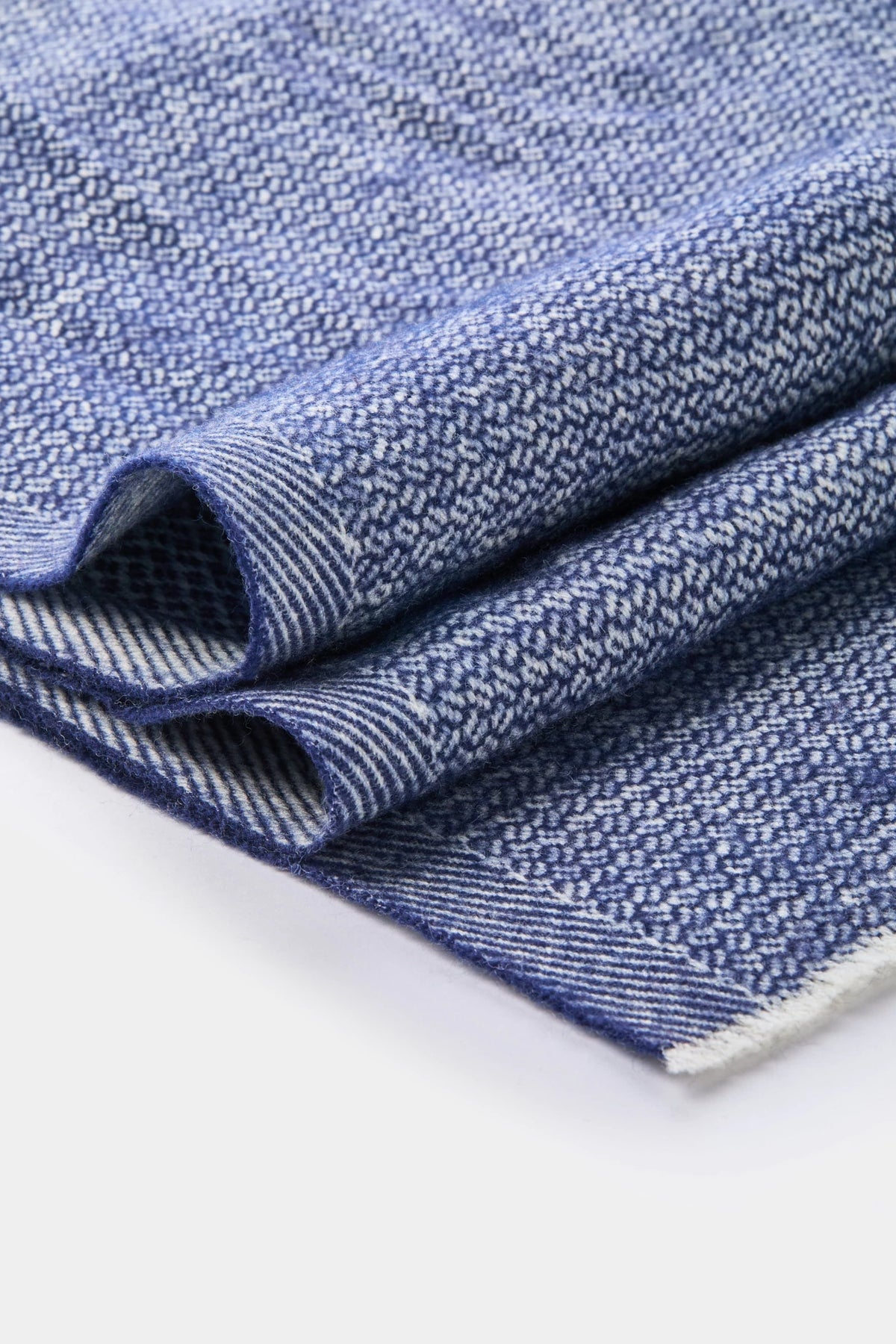 men pini parma blue and grey scarf made in italy 
