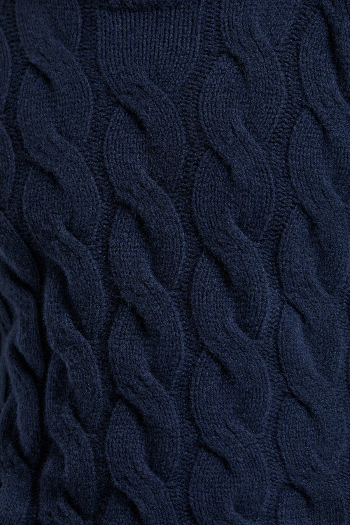 men pini parma blue cable turtleneck made in italy in wool 