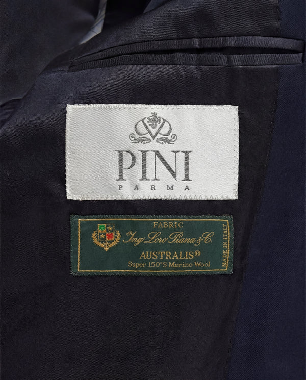 Blue Full Canvas Suit - Made in Italy