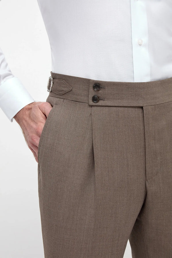 Men's Italian Brown Pants | Pini Parma Men's Italian Brown Pants | Pini Parma