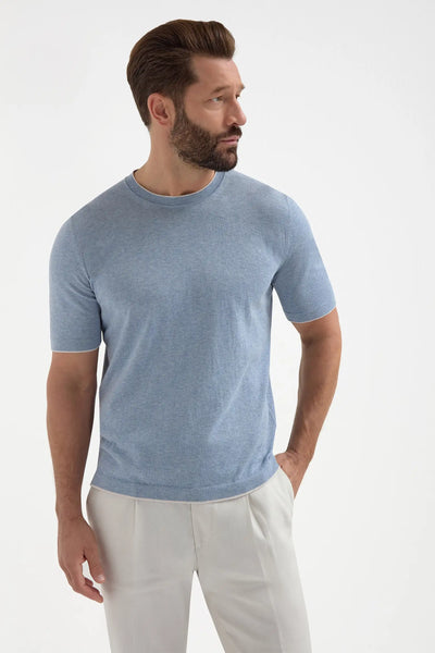 Dusty-blue-knitted-t-shirt-