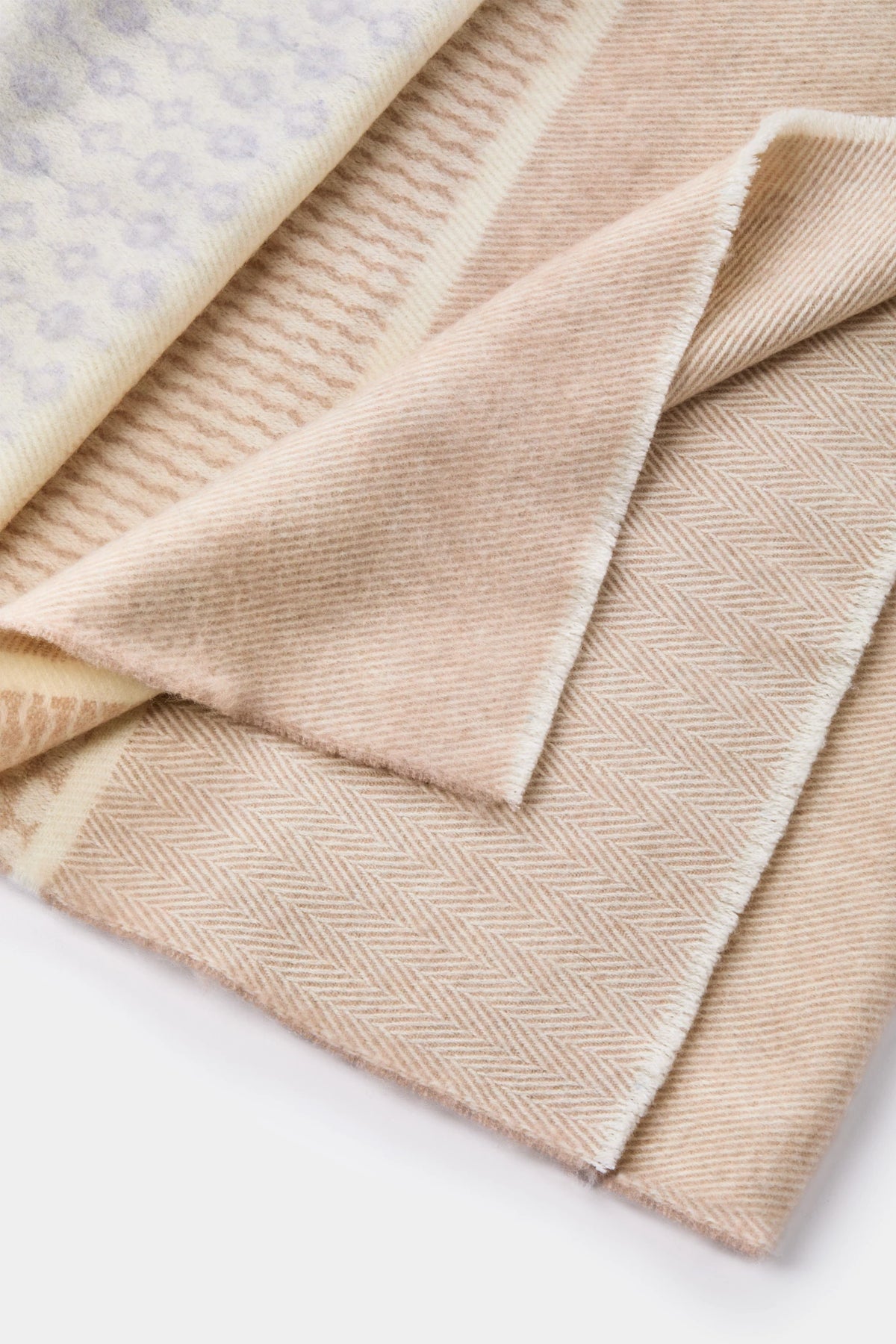 men pini parma grey and beige scarf made in italy 
