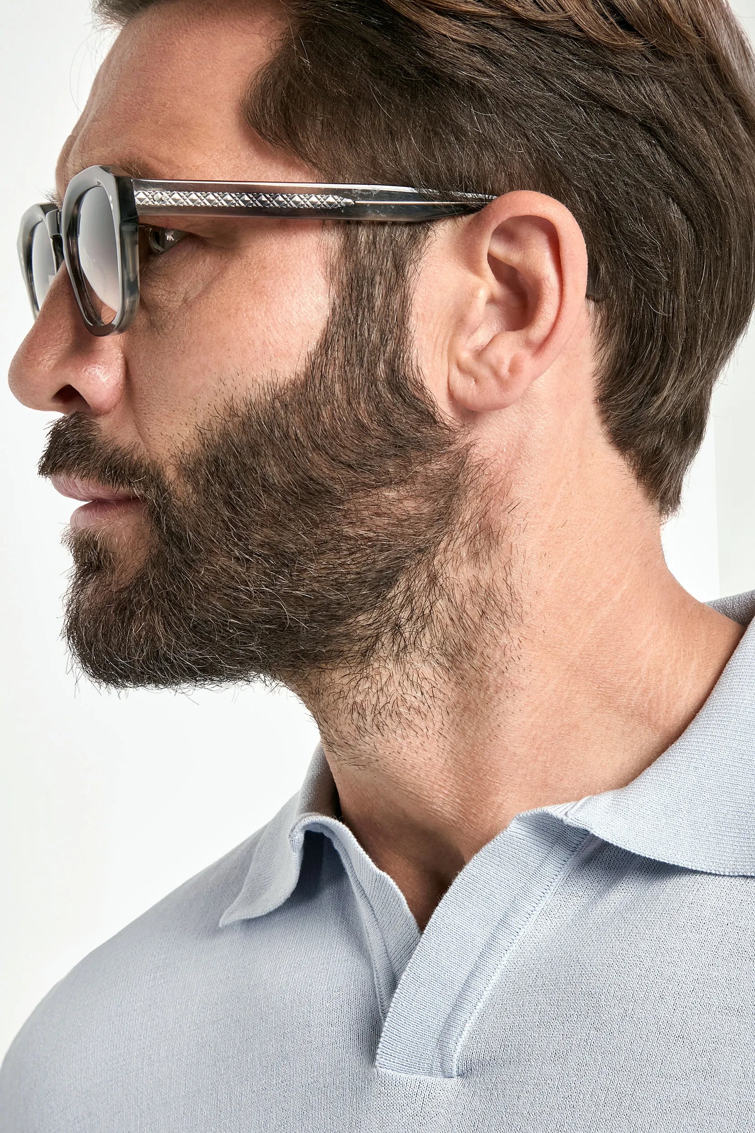 Polo azzurro chiaro - Made in Italy