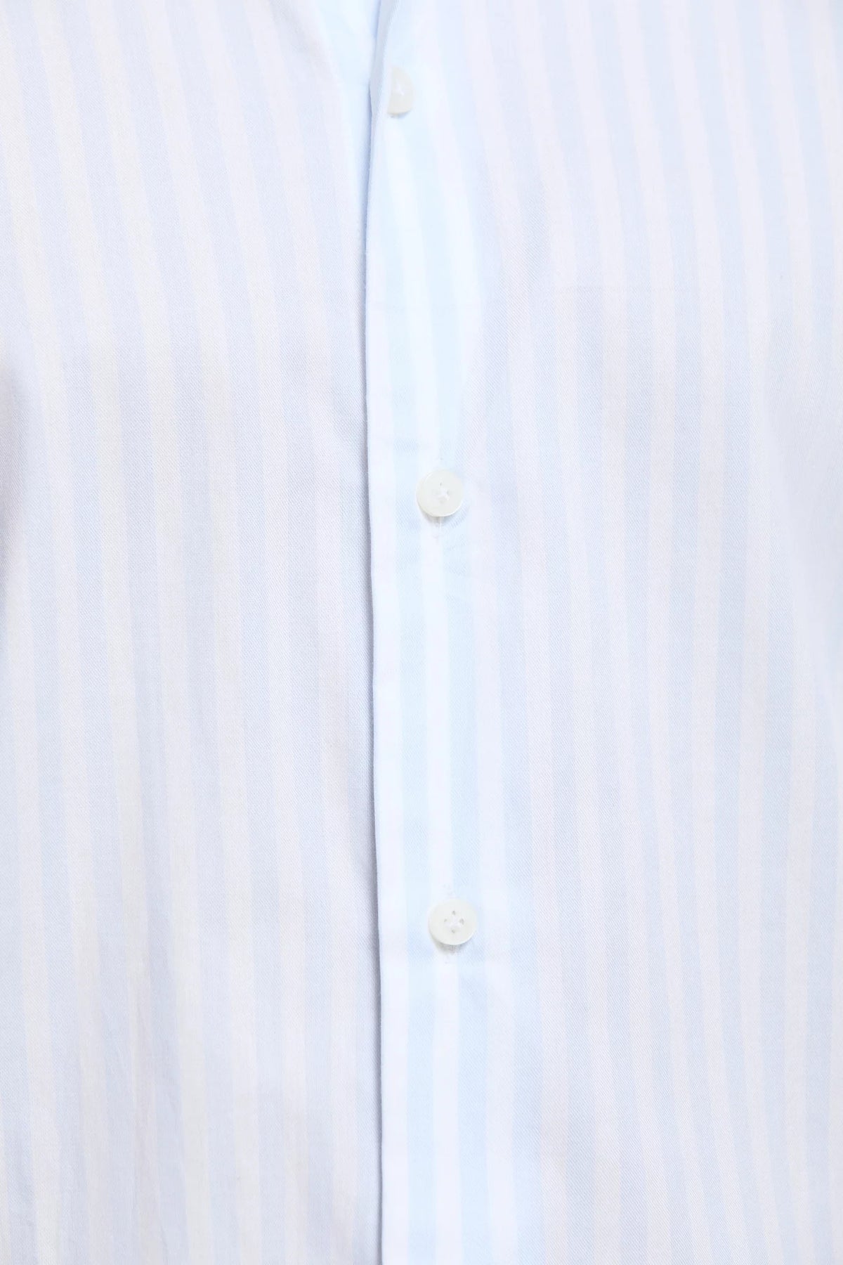Pini Parma made in Italy men light blue striped shirt 