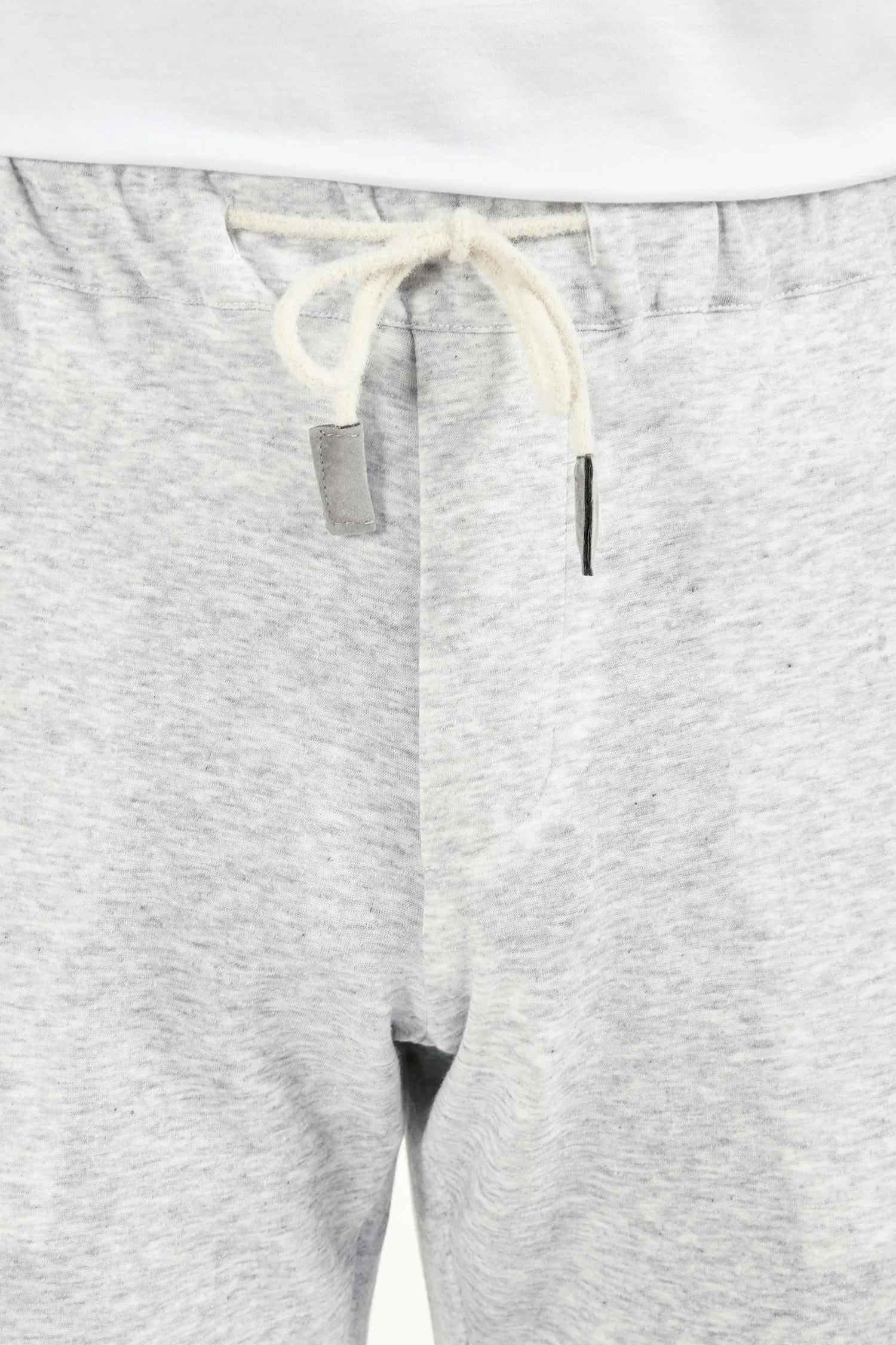 Pini Parma Men made in italy jersey light grey jogger pants casual 