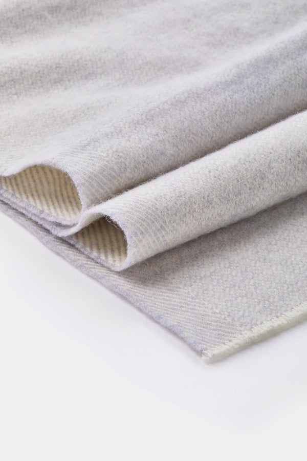 men pini parma light grey scarf made in italy 