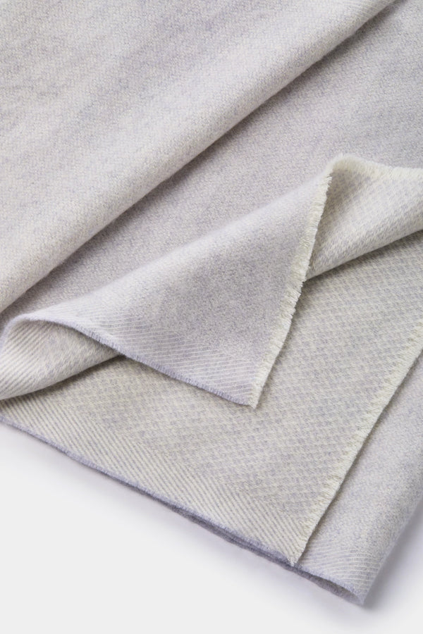 men pini parma light grey scarf made in italy 