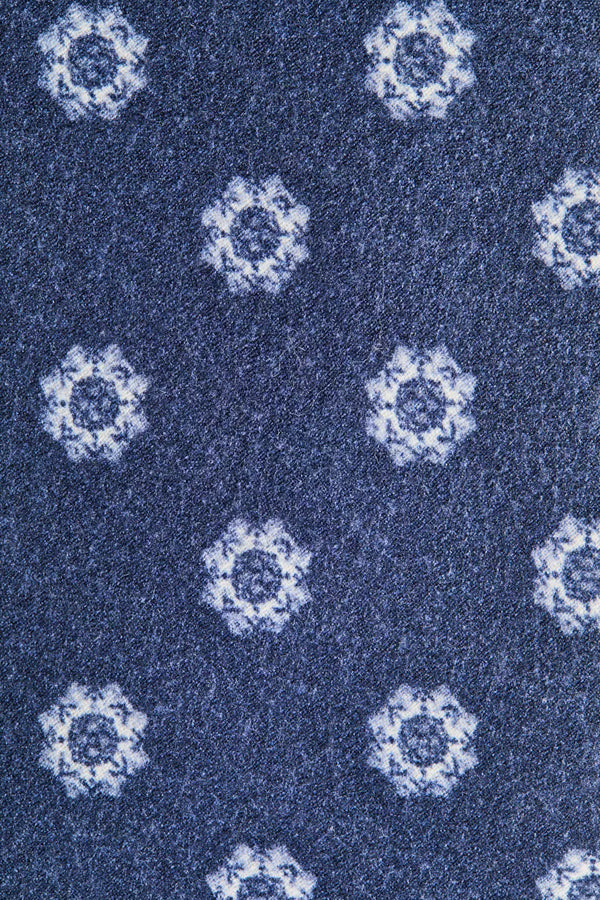 men pini parma navy tie made in italy with fancy pattern 