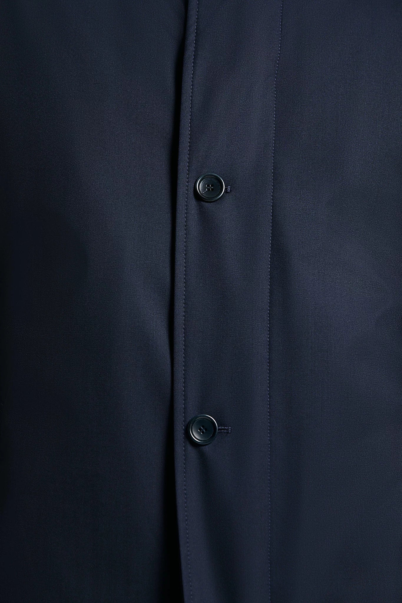 Pini Parma Made in Italy men navy blue raincoat outwear