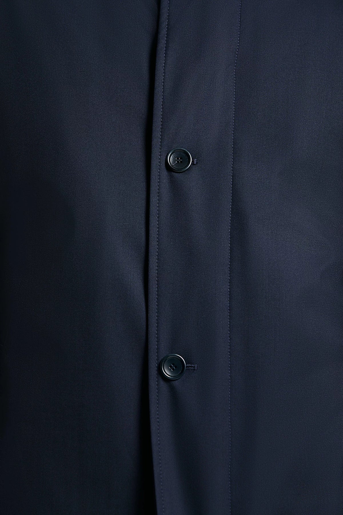 Pini Parma Made in Italy men navy blue raincoat outwear