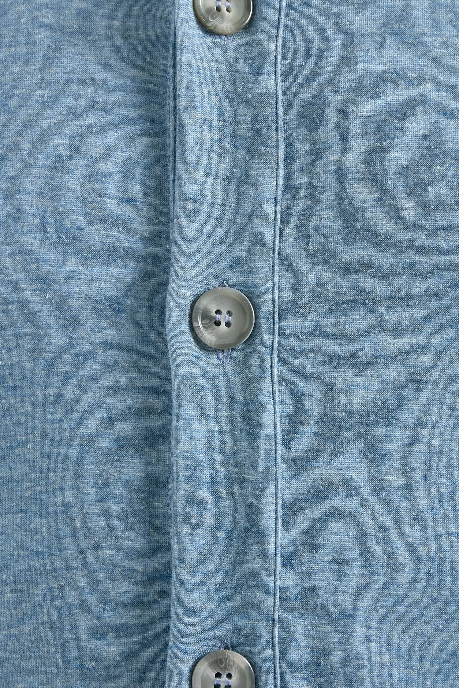 Pini Parma Made in Italy ocean blue jersey cardigan casual