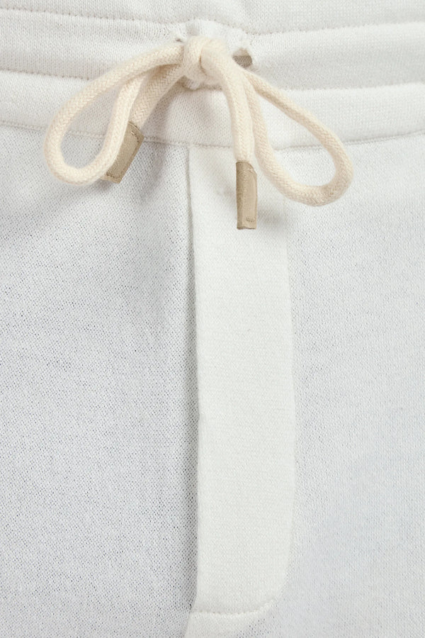 off white jogger pants, men's cashmere joggers, italian cashmere pants, off white knit joggers, luxury men's pants, elegant men's joggers, refined cashmere joggers, tailored off white joggers, premium italian pants, sophisticated men's knit pants, timeless italian joggers, upscale men's cashmere pants, classic off white joggers, italian craftsmanship joggers, premium men's cashmere blend pants, refined italian joggers